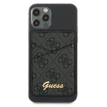Заредете изображение във визуализатора на галерията – Guess Wallet Card Slot GUWMS4GTLBK MagSafe 4G szary/grey - TopMag
