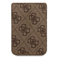 Заредете изображение във визуализатора на галерията – Guess Wallet Card Slot GUWMS4GTLBR MagSafe 4G brąz/brown - TopMag
