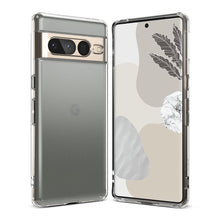 Заредете изображение във визуализатора на галерията – Ringke Fusion case for Google Pixel 7 Pro armored cover transparent
