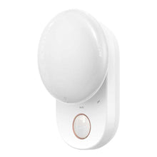 Заредете изображение във визуализатора на галерията – Baseus led light full moon human body induction night light white dgfm-02 - TopMag
