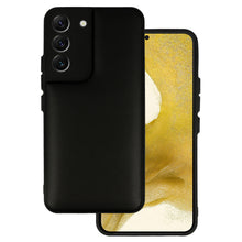 Заредете изображение във визуализатора на галерията – Leather 3D Case for Samsung Galaxy S22 design 1 black
