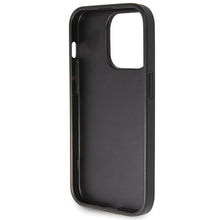 Заредете изображение във визуализатора на галерията – Original Case GUESS hardcase Glitter Script Big 4G GUHCP14XHG4SGK for Iphone 14 Pro Max black
