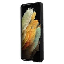 Заредете изображение във визуализатора на галерията – Etui BMW BMHCS21SSILBK S21 G991 czarny/black hardcase Silicone Signature
