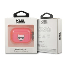Заредете изображение във визуализатора на галерията – Karl Lagerfeld KLAPUCHFP AirPods Pro cover różowy/pink Choupette - TopMag
