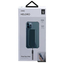 Заредете изображение във визуализатора на галерията – UNIQ etui Heldro iPhone 12 Pro Max 6,7" niebieski/blue Antimicrobial - TopMag
