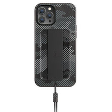 Заредете изображение във визуализатора на галерията – UNIQ etui Heldro iPhone 12/12 Pro 6,1" czarny moro/charcoal camo Antimicrobial - TopMag
