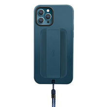 Заредете изображение във визуализатора на галерията – UNIQ etui Heldro iPhone 12/12 Pro 6,1" niebieski/blue Antimicrobial - TopMag
