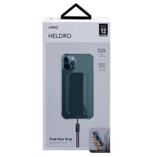 Заредете изображение във визуализатора на галерията – UNIQ etui Heldro iPhone 12/12 Pro 6,1" przezroczysty/clear Antimicrobial - TopMag

