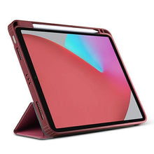 Заредете изображение във визуализатора на галерията – UNIQ etui Moven iPad Pro 11" (2021/2020) Antimicrobial bordowy/burgundy - TopMag
