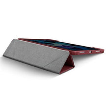 Заредете изображение във визуализатора на галерията – UNIQ etui Moven iPad Pro 11" (2021/2020) Antimicrobial bordowy/burgundy - TopMag
