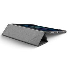 Заредете изображение във визуализатора на галерията – UNIQ etui Moven iPad Pro 11" (2021/2020) Antimicrobial szary/charcoal grey - TopMag
