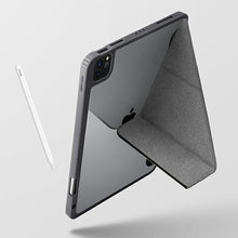 Заредете изображение във визуализатора на галерията – UNIQ etui Moven iPad Pro 11" (2021/2020) Antimicrobial szary/charcoal grey - TopMag
