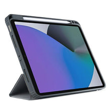 Заредете изображение във визуализатора на галерията – UNIQ etui Moven iPad Pro 12,9" (2021) Antimicrobial szary/charcoal grey - TopMag
