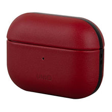 Заредете изображение във визуализатора на галерията – UNIQ etui Terra AirPods Pro Genuine Leather czerwony/red - TopMag
