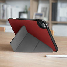 Заредете изображение във визуализатора на галерията – UNIQ etui Transforma iPad Pro 11" (2021) Antimicrobial czerwony/coral red - TopMag
