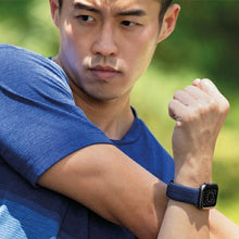 Заредете изображение във визуализатора на галерията – UNIQ pasek Aspen Apple Watch 40/38/41mm Series 4/5/6/7/8/SE/SE2 Braided szary/granite grey - TopMag
