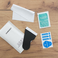 Заредете изображение във визуализатора на галерията – 40 pcs Instalation kit for hydrogel screen protector (dust absorber, anti-static cleaning wipe, scraper) - TopMag
