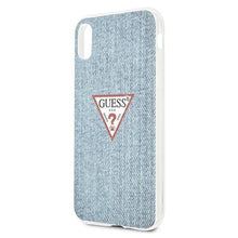 Заредете изображение във визуализатора на галерията – Guess GUHCI61PCUJULLB iPhone Xr niebieski/light blue hardcase Jeans Collection - TopMag
