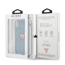 Заредете изображение във визуализатора на галерията – Guess GUHCI61PCUJULLB iPhone Xr niebieski/light blue hardcase Jeans Collection - TopMag
