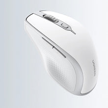 Заредете изображение във визуализатора на галерията – Ugreen MU101 ergonomic wireless mouse Bluetooth / 2.4 GHz - white
