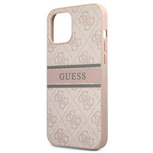Заредете изображение във визуализатора на галерията – Guess GUHCP12L4GDPI iPhone 12 Pro Max 6,7" różowy/pink hardcase 4G Stripe - TopMag
