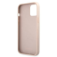 Заредете изображение във визуализатора на галерията – Guess GUHCP12L4GMGPI iPhone 12 Pro Max 6,7" różowy/pink hardcase 4G Big Metal Logo - TopMag
