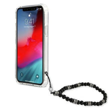 Заредете изображение във визуализатора на галерията – Guess GUHCP12MKPSBK iPhone 12/12 Pro 6,1" Transparent hardcase Black Pearl - TopMag
