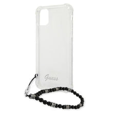 Заредете изображение във визуализатора на галерията – Guess GUHCP12MKPSBK iPhone 12/12 Pro 6,1" Transparent hardcase Black Pearl - TopMag

