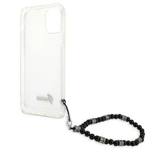 Заредете изображение във визуализатора на галерията – Guess GUHCP12MKPSBK iPhone 12/12 Pro 6,1" Transparent hardcase Black Pearl - TopMag
