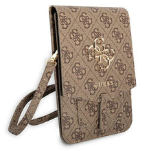 Заредете изображение във визуализатора на галерията – Guess Torebka GUWBG4GFBR brązowy /brown 4G Big Logo - TopMag
