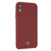 Заредете изображение във визуализатора на галерията – Mercedes MEHCI61SILRE iPhone Xr czerwony/red hardcase Silicone Line - TopMag

