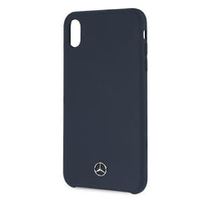 Заредете изображение във визуализатора на галерията – Mercedes MEHCI65SILNA iPhone Xs Max niebieski/blue hardcase Silicone Line - TopMag
