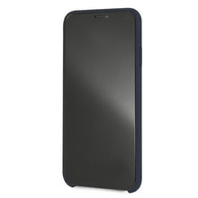 Заредете изображение във визуализатора на галерията – Mercedes MEHCI65SILNA iPhone Xs Max niebieski/blue hardcase Silicone Line - TopMag
