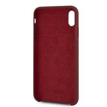 Заредете изображение във визуализатора на галерията – Mercedes MEHCI65SILRE iPhone Xs Max czerwony/red hardcase Silicone Line - TopMag
