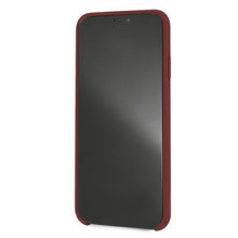 Заредете изображение във визуализатора на галерията – Mercedes MEHCI65SILRE iPhone Xs Max czerwony/red hardcase Silicone Line - TopMag
