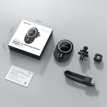 Заредете изображение във визуализатора на галерията – Nillkin MagRoad 10W MagSafe wireless charging car holder black (NKT08) - TopMag
