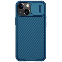 Заредете изображение във визуализатора на галерията – Nillkin CamShield Pro Magnetic Case Armored Case Pouch Camera Protector iPhone 13 mini Blue (MagSafe Compatible) - TopMag
