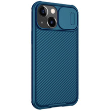 Заредете изображение във визуализатора на галерията – Nillkin CamShield Pro Magnetic Case Armored Case Pouch Camera Protector iPhone 13 mini Blue (MagSafe Compatible) - TopMag
