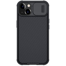 Заредете изображение във визуализатора на галерията – Nillkin CamShield Pro Magnetic Case Armored Pouch Cover Camera Protector iPhone 13 Black (MagSafe Compatible) - TopMag
