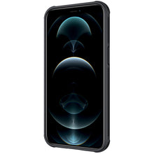 Заредете изображение във визуализатора на галерията – Nillkin CamShield Pro Magnetic Case Armored Pouch Cover Camera Protector iPhone 13 Black (MagSafe Compatible) - TopMag
