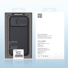 Заредете изображение във визуализатора на галерията – Nillkin CamShield Pro Magnetic Case Armor Pouch Cover Camera Protector iPhone 13 Pro Max Blue (MagSafe Compatible) - TopMag
