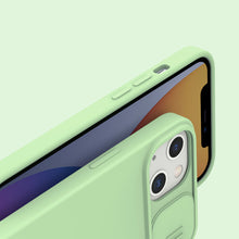 Заредете изображение във визуализатора на галерията – Nillkin CamShield Silky Silicone Case protective cover for iPhone 13 black - TopMag
