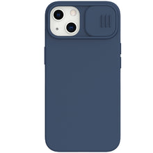 Заредете изображение във визуализатора на галерията – Nillkin CamShield Silky Silicone Case protective cover for iPhone 13 blue - TopMag
