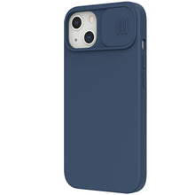 Заредете изображение във визуализатора на галерията – Nillkin CamShield Silky Silicone Case protective cover for iPhone 13 blue - TopMag
