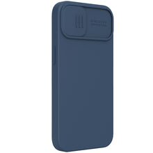 Заредете изображение във визуализатора на галерията – Nillkin CamShield Silky Silicone Case protective cover for iPhone 13 blue - TopMag
