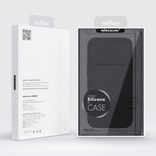 Заредете изображение във визуализатора на галерията – Nillkin CamShield Silky Silicone Case Cover with camera protection shield for iPhone 13 Pro black - TopMag
