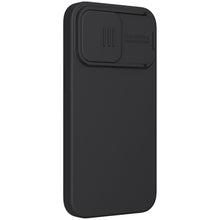 Заредете изображение във визуализатора на галерията – Nillkin CamShield Silky Silicone Case Cover with camera protection shield for iPhone 13 Pro black - TopMag

