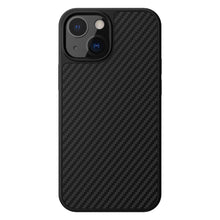 Заредете изображение във визуализатора на галерията – Nillkin Synthetic Fiber Carbon case cover for iPhone 13 mini black - TopMag
