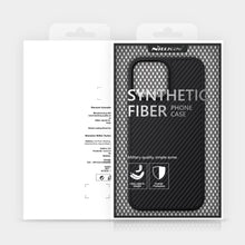 Заредете изображение във визуализатора на галерията – Nillkin Synthetic Fiber Carbon case cover for iPhone 13 Pro black - TopMag
