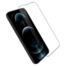 Заредете изображение във визуализатора на галерията – Nillkin CP+PRO Ultra Thin Full Coverage Tempered Glass with Frame 0,2 mm 9H for iPhone 13 mini black - TopMag
